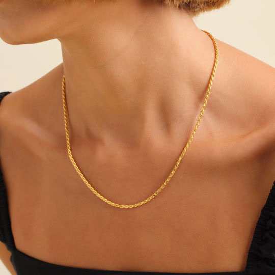 Mikalynne | Seil-Kette 18K Gold