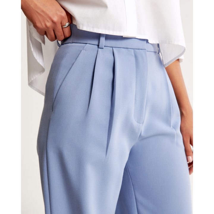 Damen Weite Beine Hosen | Hohe Taille