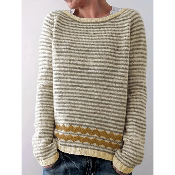 Dagmar - Gestreifter Pullover für Frauen