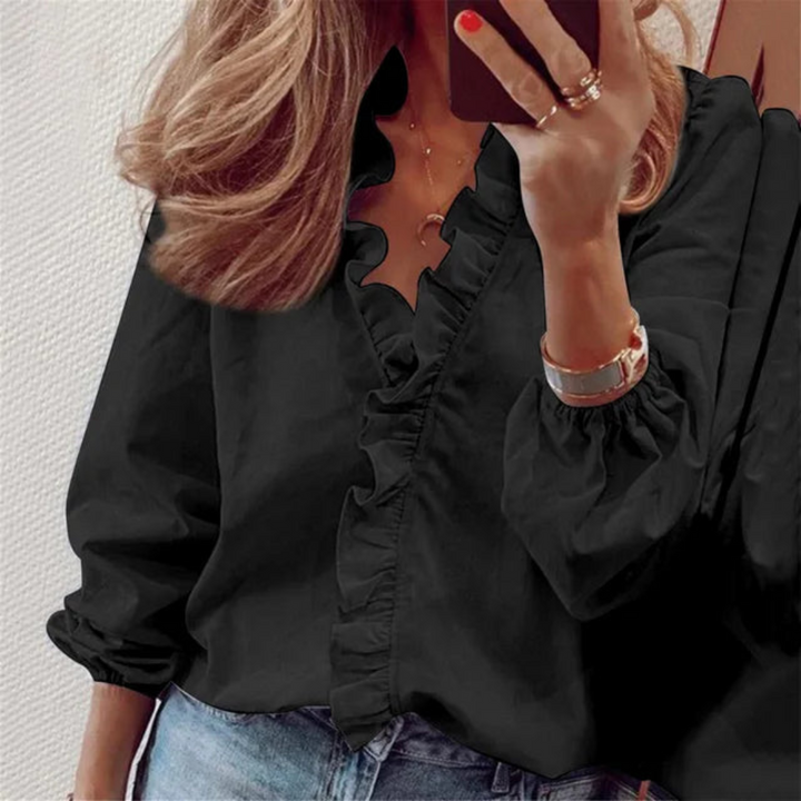 Adelheiden | Damen Moderne Bluse | Bequeme