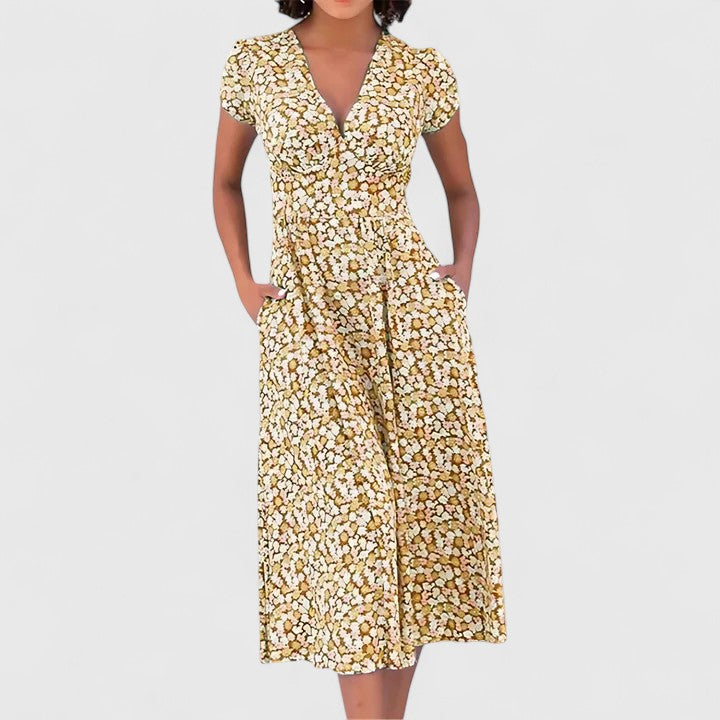 Roseanna | Bequemes Midi-Kleid