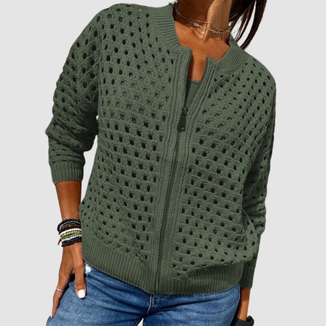 Barbara - Premium Strickjacke