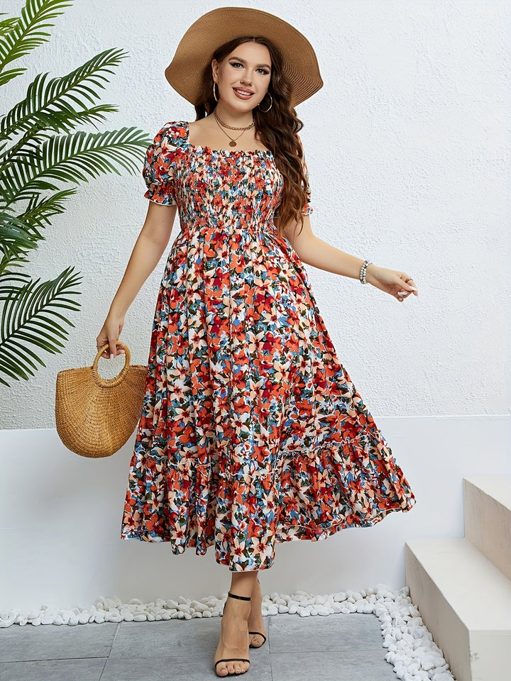 Theresa - Vintage Blumenkleid