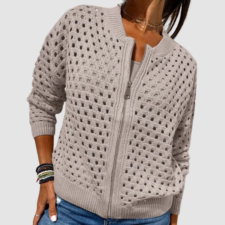 Barbara - Premium Strickjacke