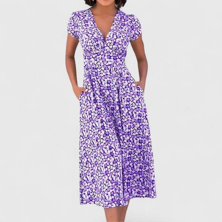 Roseanna | Bequemes Midi-Kleid