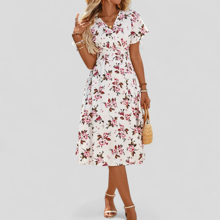 Gretalise | Bequemes Sommer-Midikleid