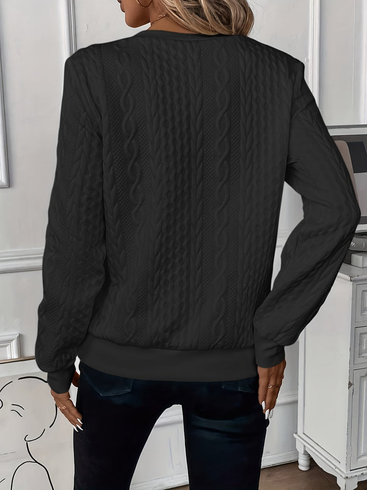 Ulrike - Pullover mit Reißverschluss