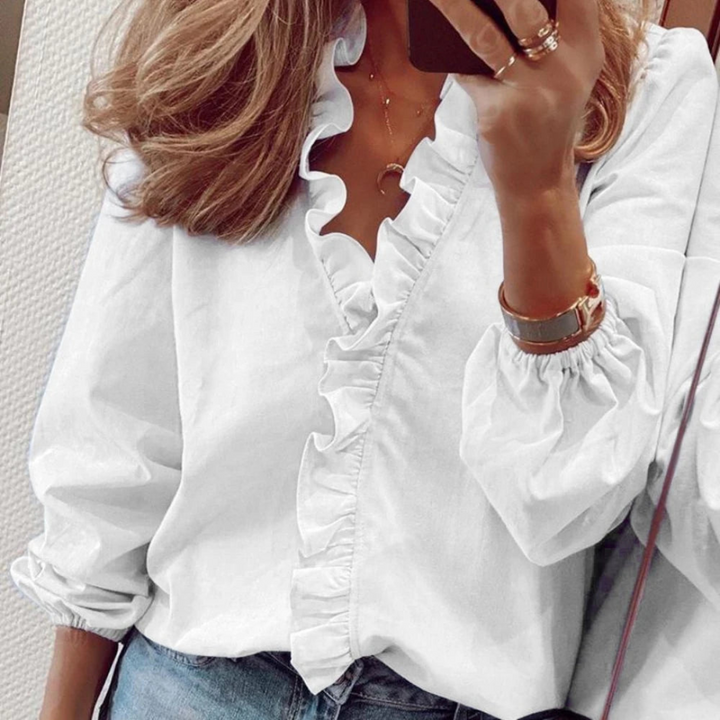 Adelheiden | Damen Moderne Bluse | Bequeme