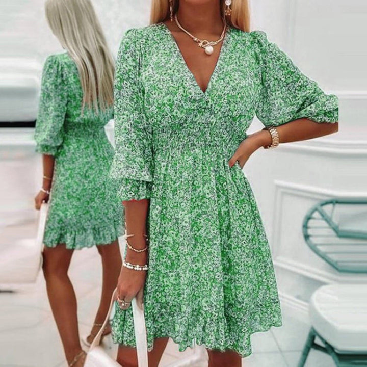 Addison - Elegantes Blumen Kleid