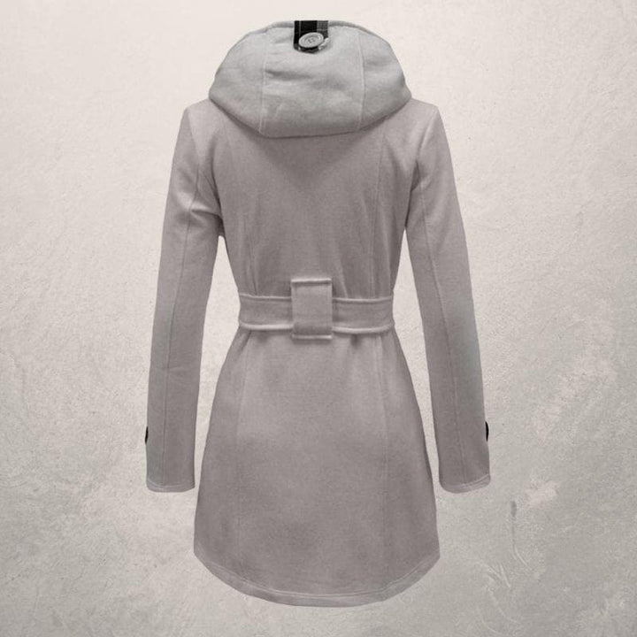 Damen Warme Winter Mantel | Taillengürtel
