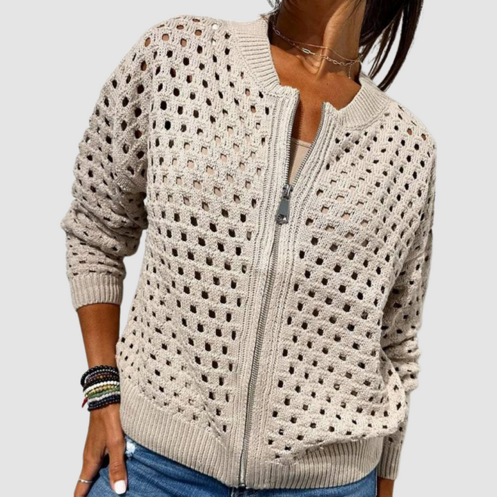Barbara - Premium Strickjacke