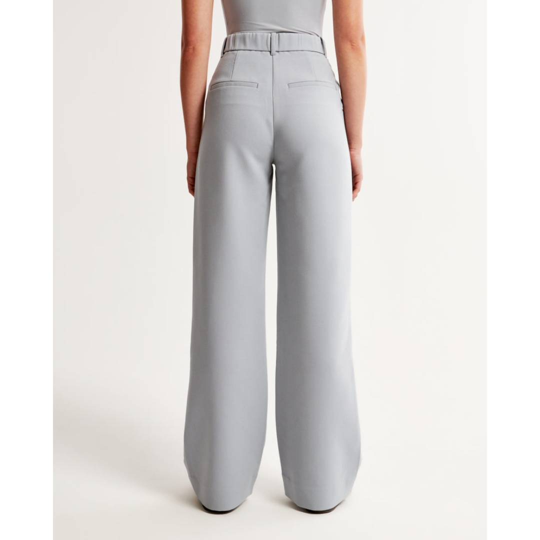 Damen Weite Beine Hosen | Hohe Taille