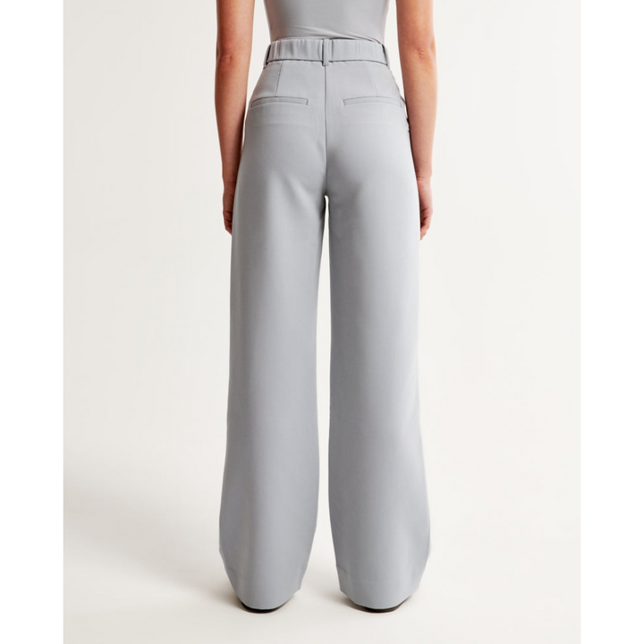 Damen Weite Beine Hosen | Hohe Taille