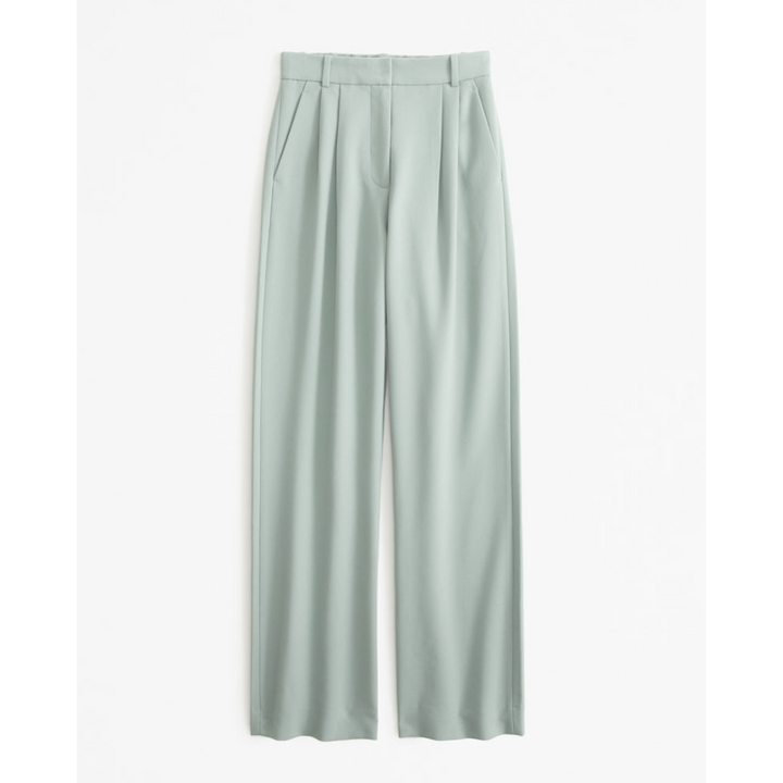 Damen Weite Beine Hosen | Hohe Taille