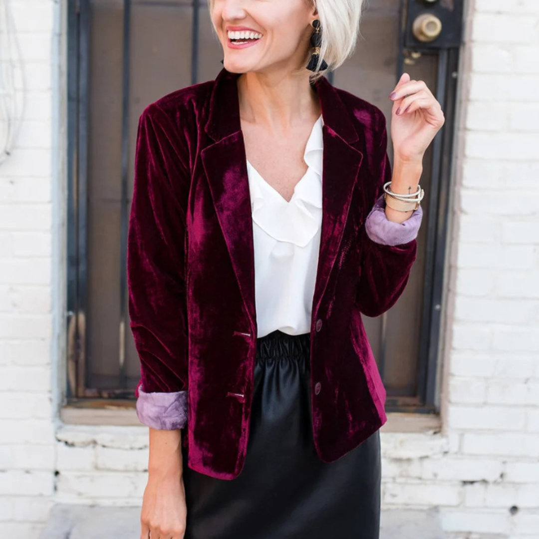Damen Moderne Warme Blazer | Winter