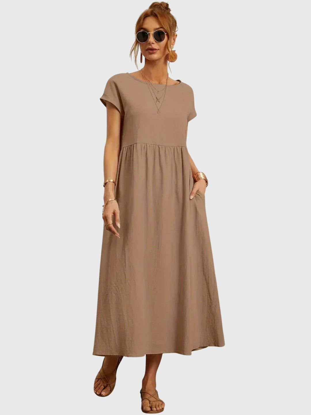 Giselle™ - Lässiges Pocket-Kleid