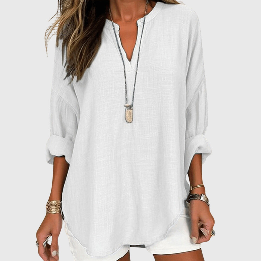 Lenara™ | Fließendes Elegantes Strandshirt