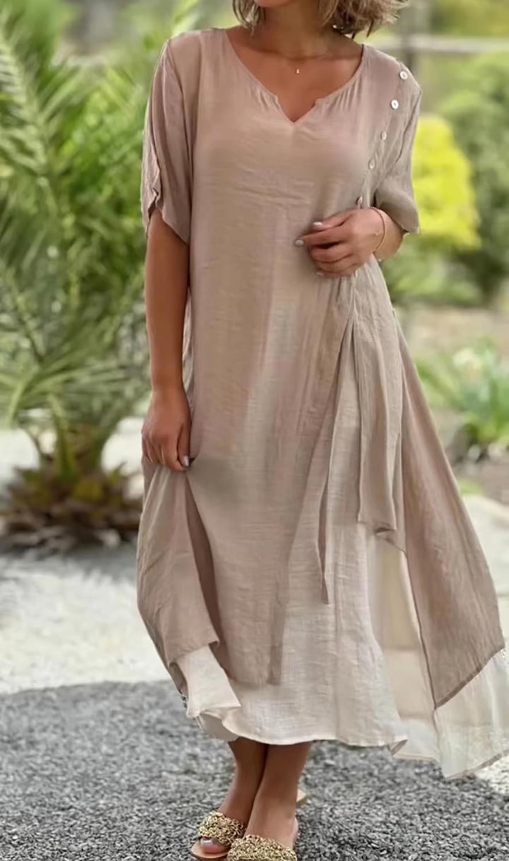Kyrsten - Elegantes Brise Kleid