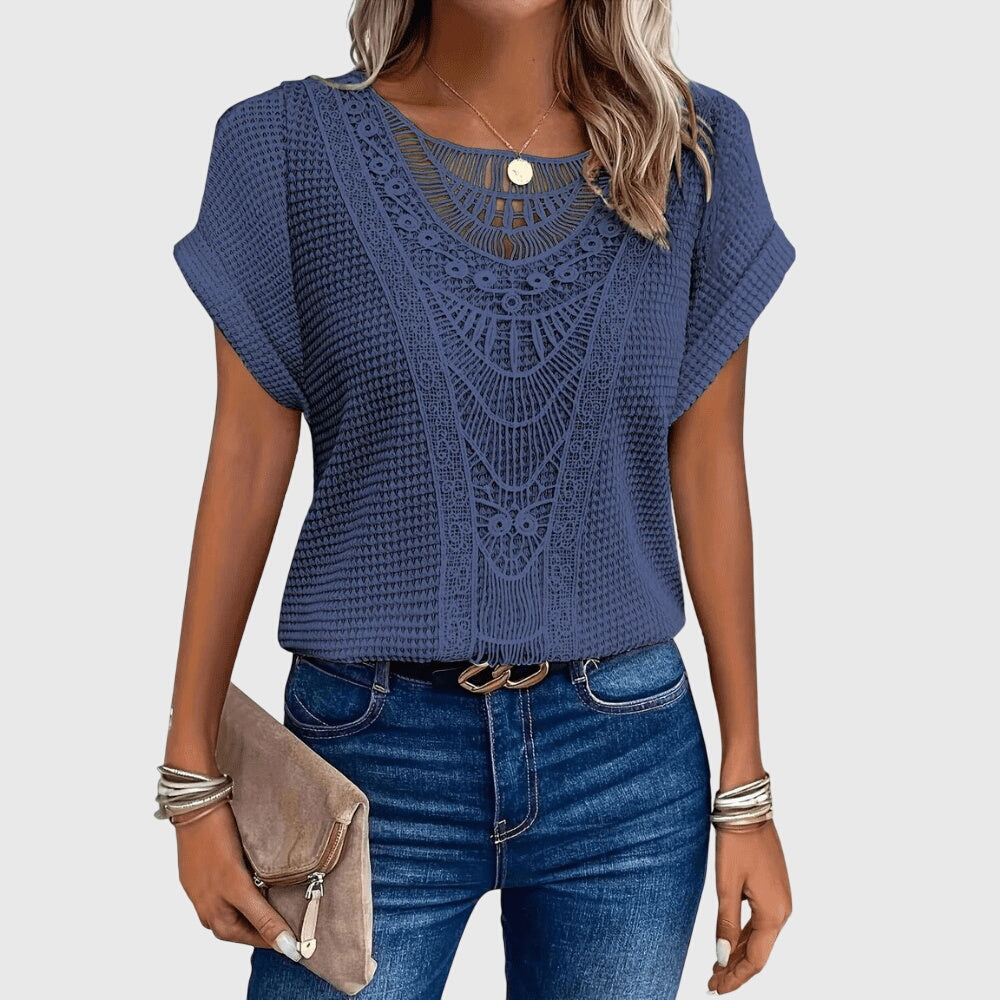 Perle™ | Elegante Ibiza-Stil Bluse