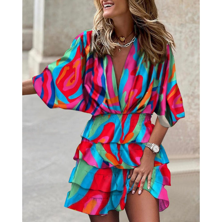 Francesca - Stilvolles Druckkleid