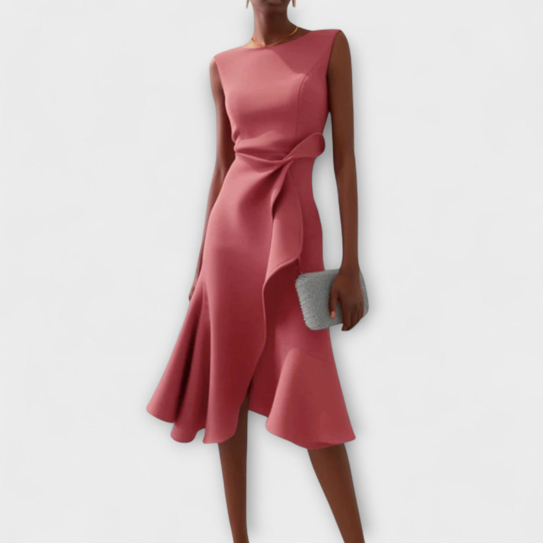 Darlene | Elegantes Midi-Kleid
