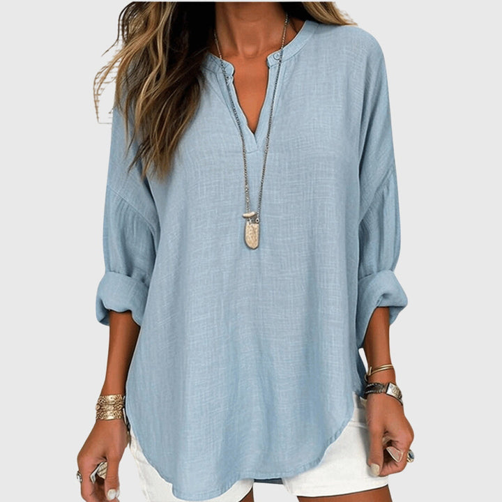 Lenara™ | Fließendes Elegantes Strandshirt