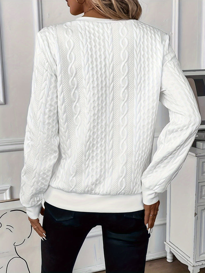 Ulrike - Pullover mit Reißverschluss