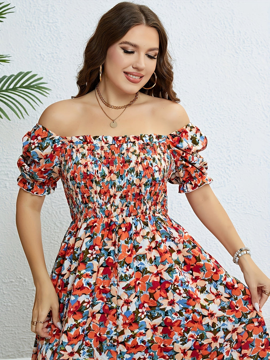 Theresa - Vintage Blumenkleid