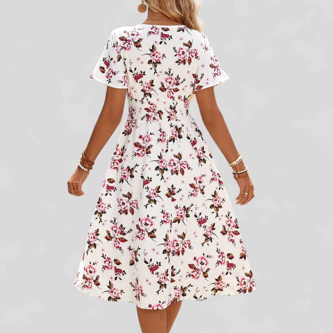 Gretalise | Bequemes Sommer-Midikleid