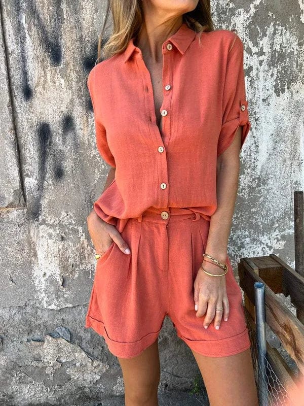Auriana | Luxus Breeze Leinen Set