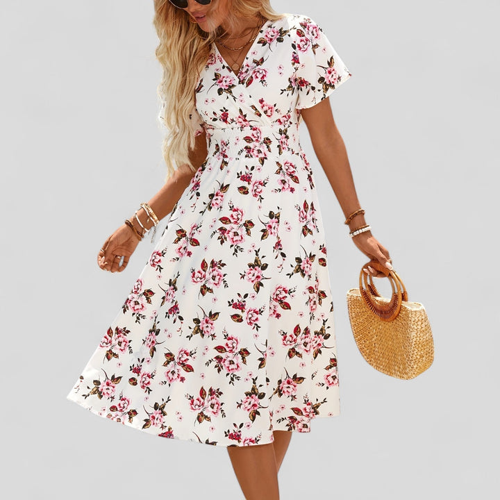 Gretalise | Bequemes Sommer-Midikleid
