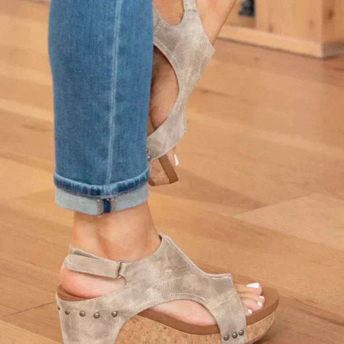 Madeline - Stylische Keilsandalen