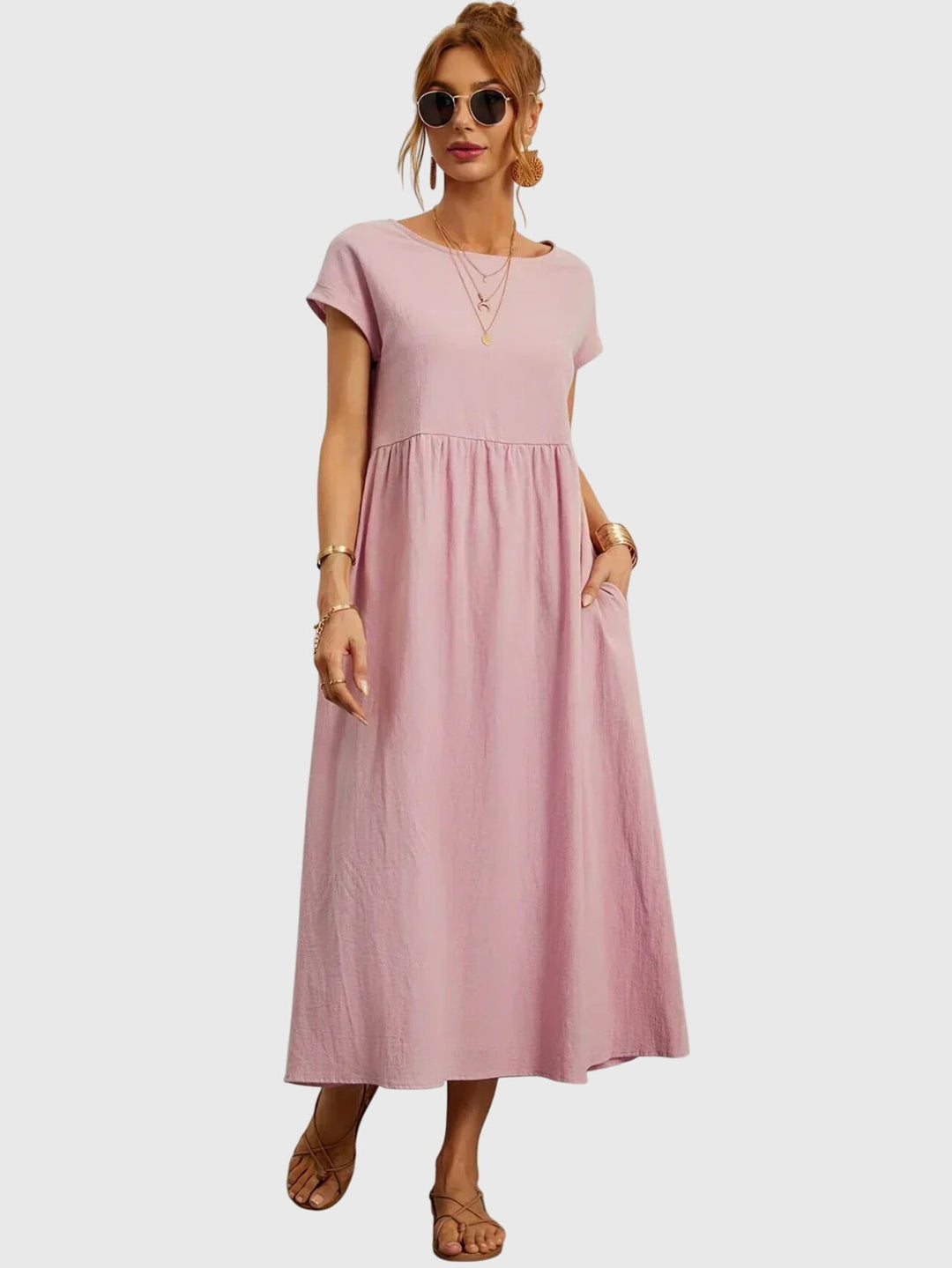 Giselle™ - Lässiges Pocket-Kleid