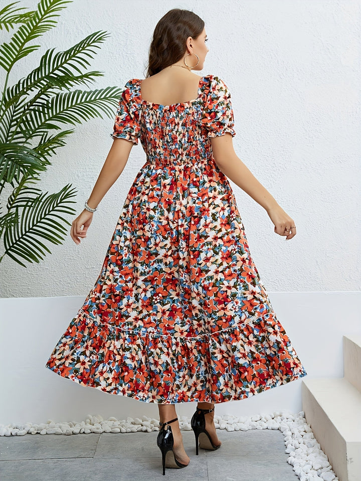 Theresa - Vintage Blumenkleid