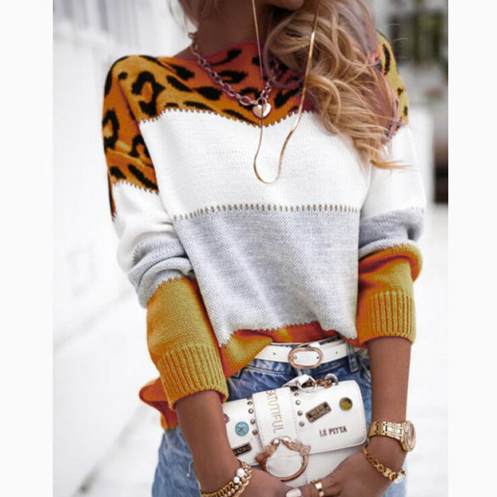 Johanna - Bedruckter warmer Pullover