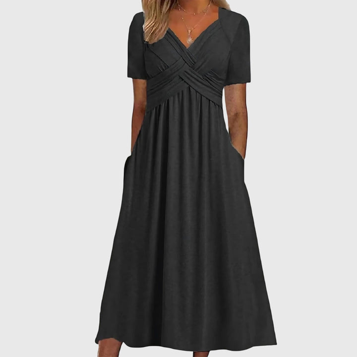 Viola™ | Midi-Kleid mit Bauchkontrolle