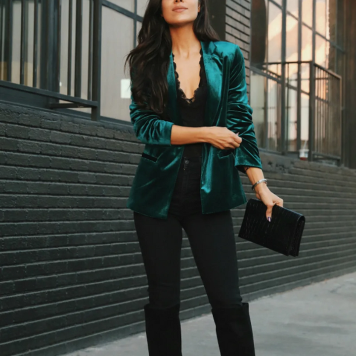Damen Moderne Warme Blazer | Winter