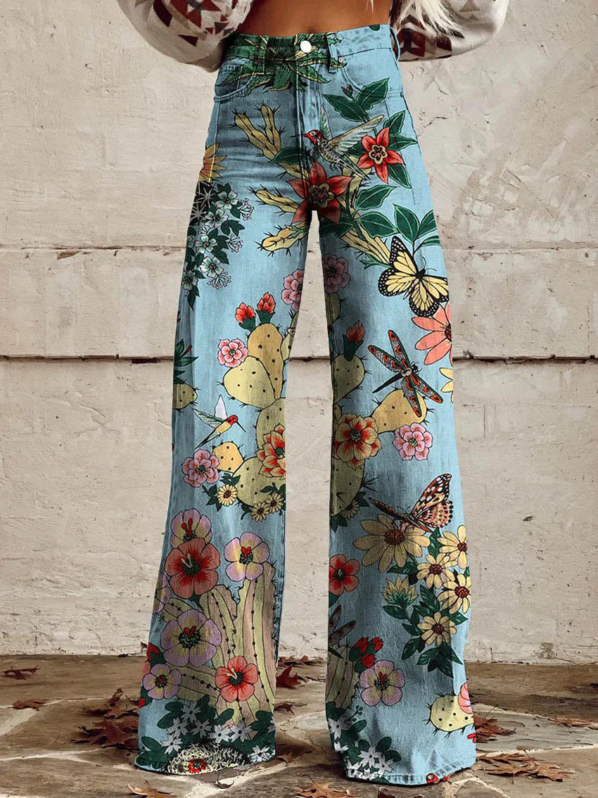 Ritan | Damen Lange Denim Hose