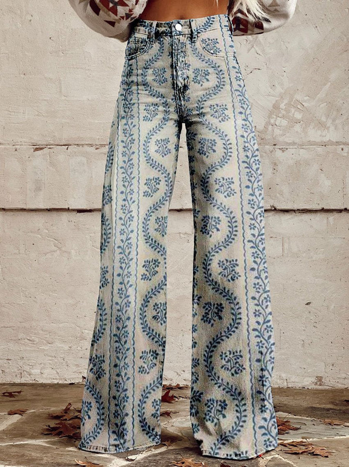 Ritan | Damen Lange Denim Hose