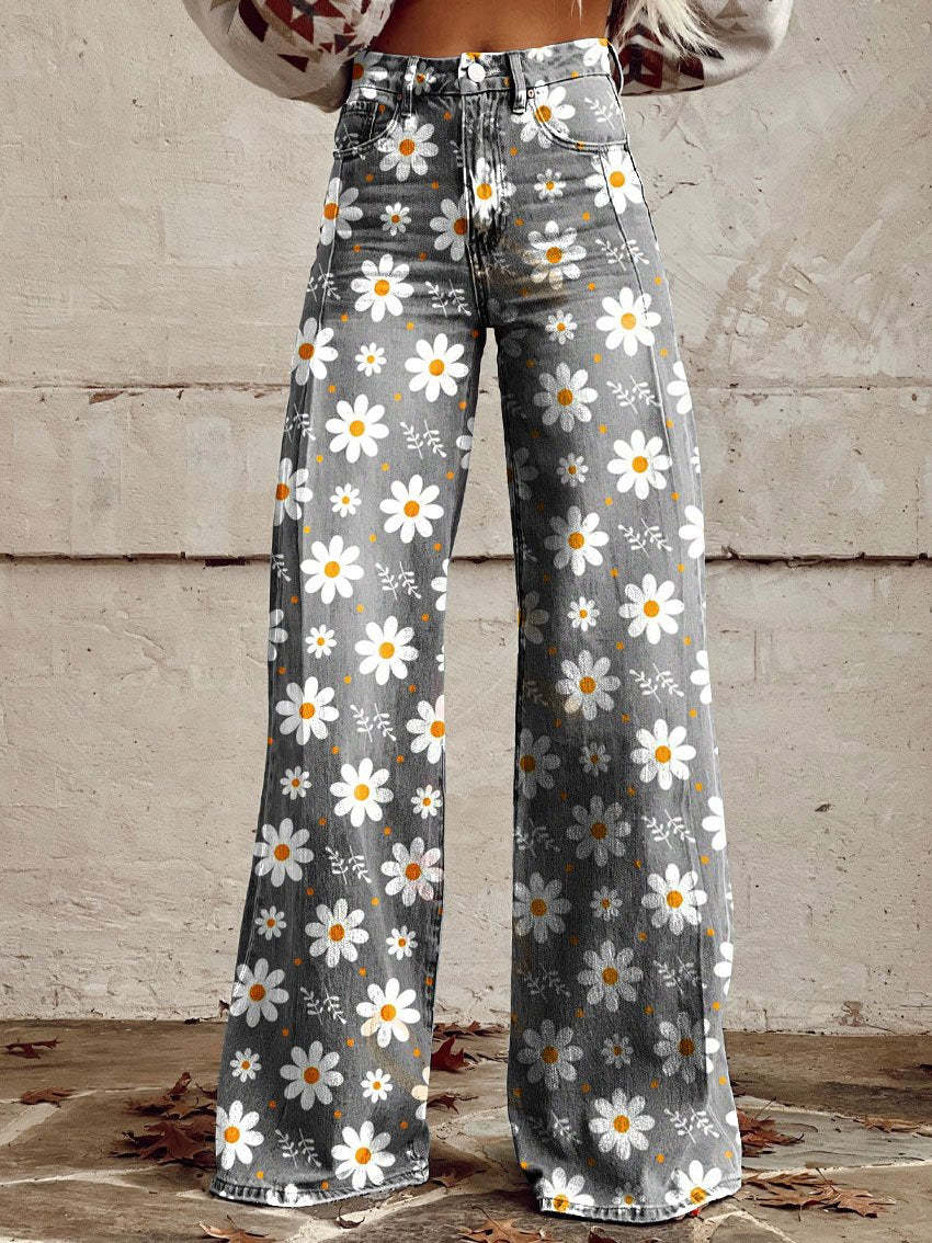 Ritan | Damen Lange Denim Hose