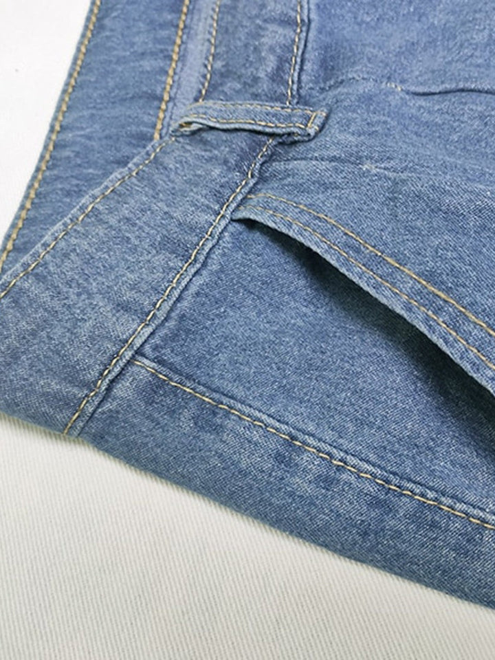 Renate - Denim-Jeans mit hoher Taille