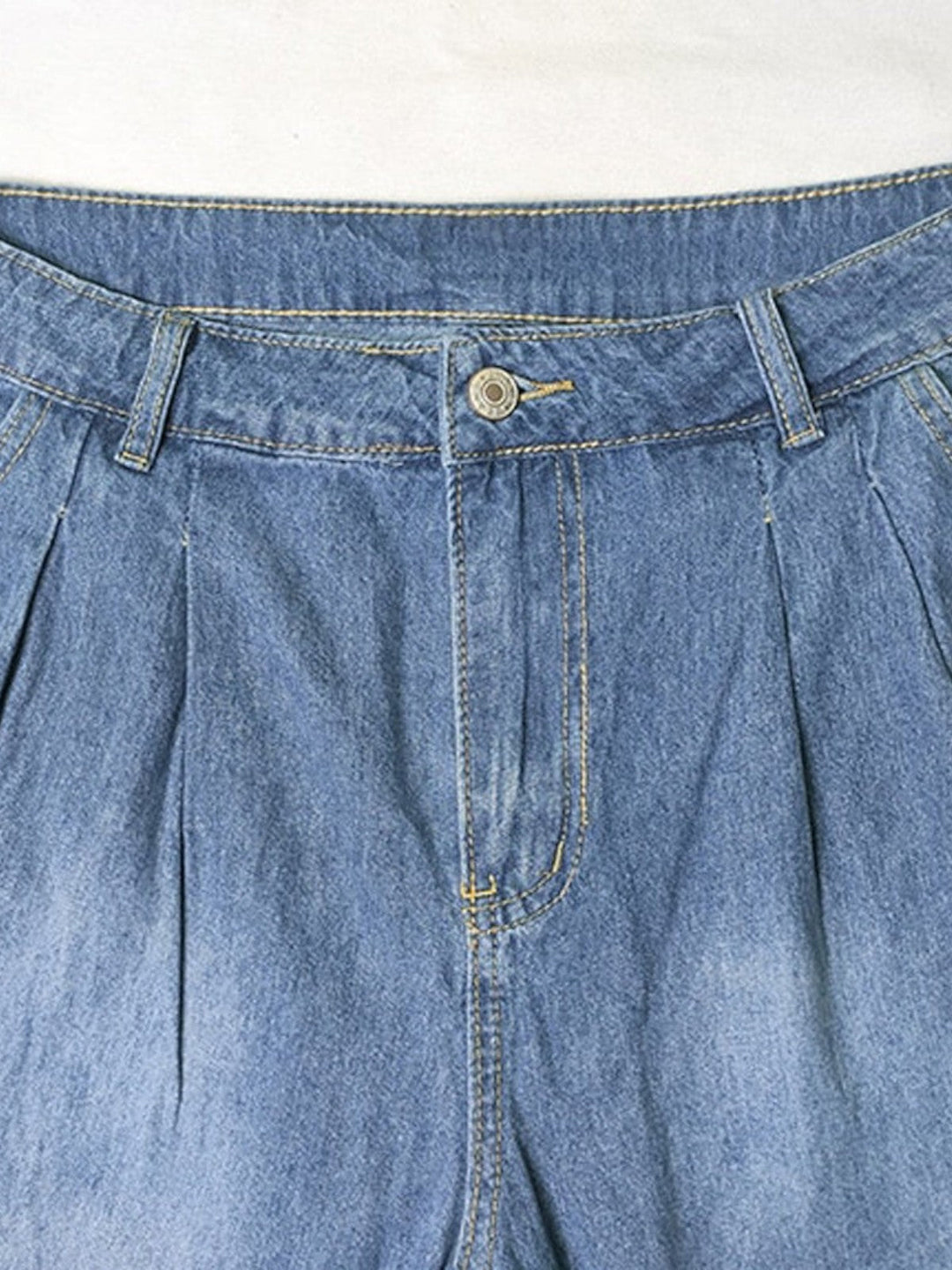 Renate - Denim-Jeans mit hoher Taille