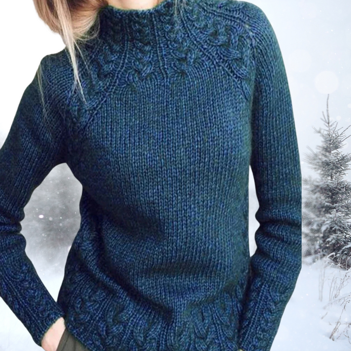 Andrea – Eleganter Rollkragenpullover