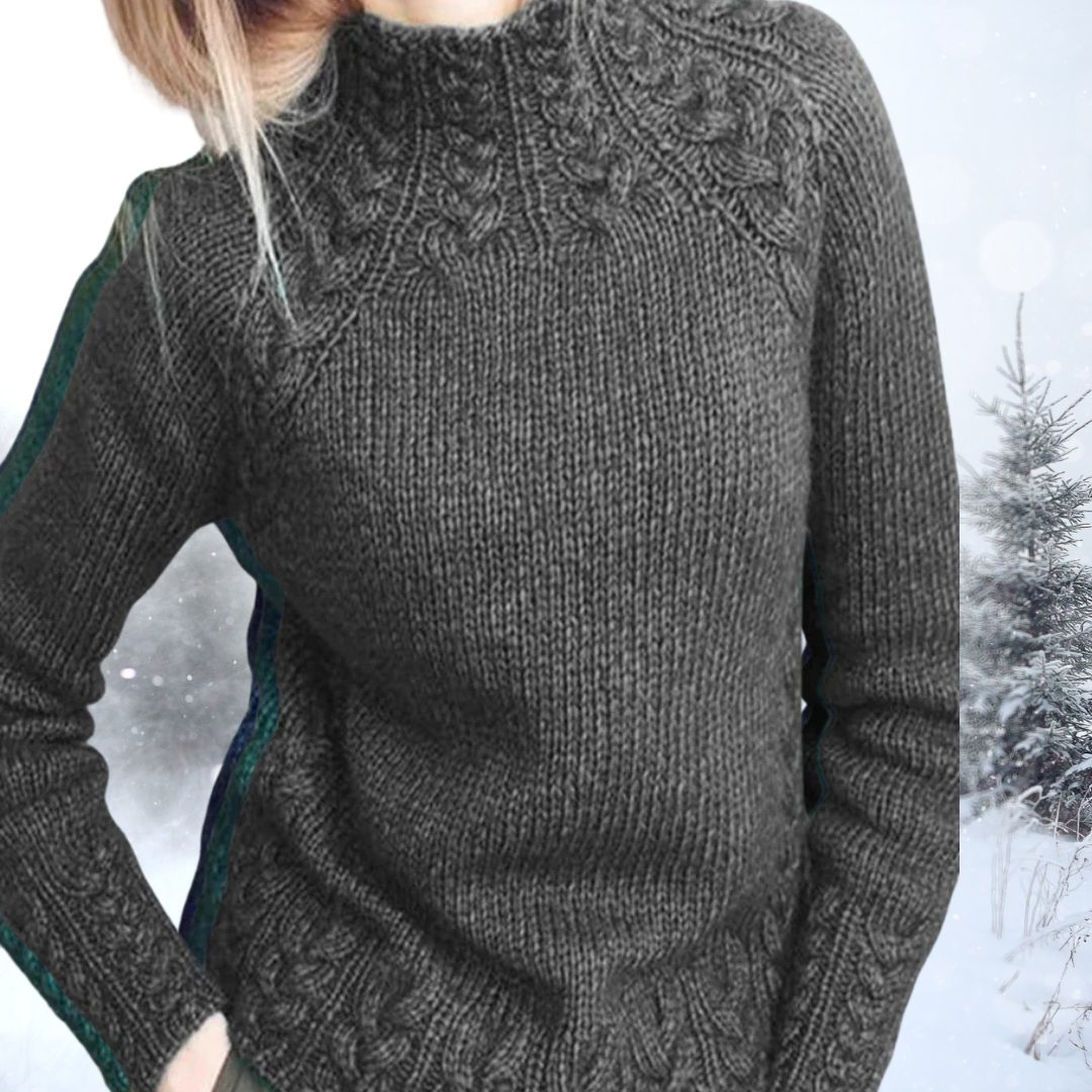 Andrea – Eleganter Rollkragenpullover