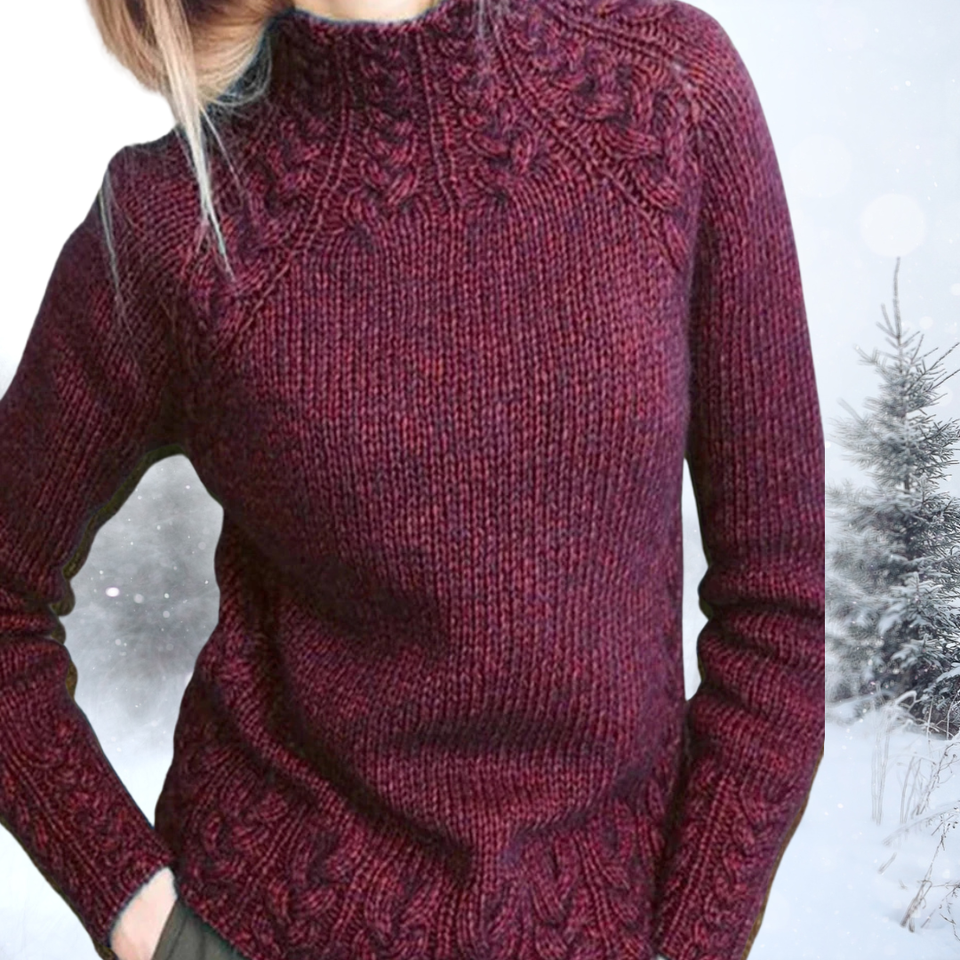 Andrea – Eleganter Rollkragenpullover