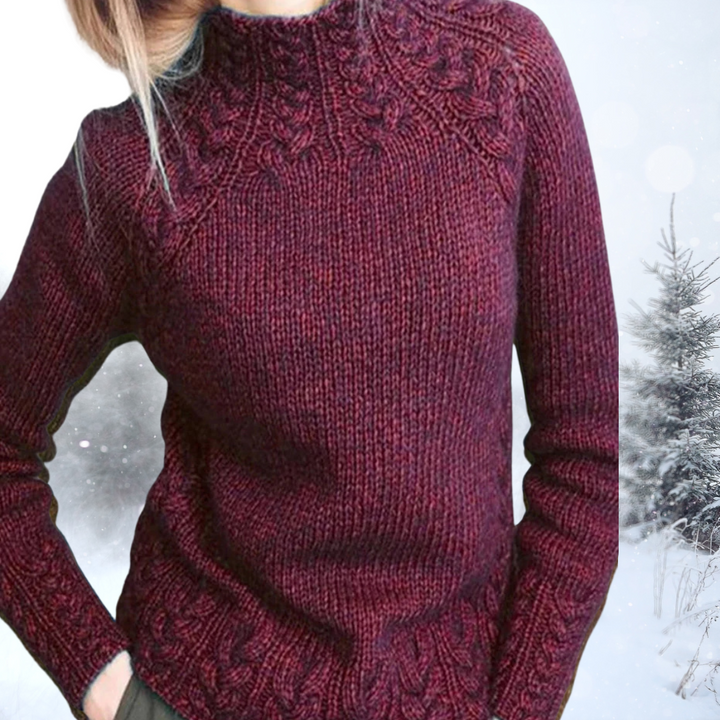 Andrea – Eleganter Rollkragenpullover