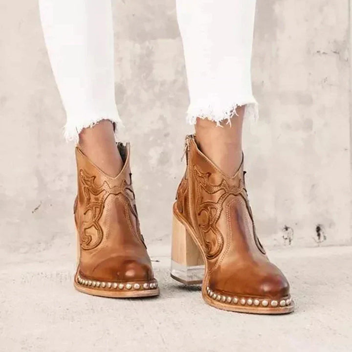 Katja - Norwich Bestickte Stiefel