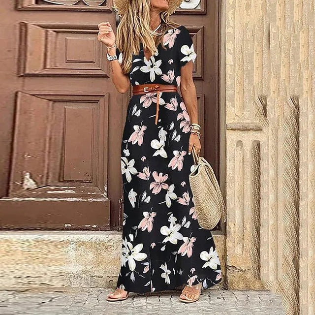 Abigail - Bohemian Paisley Kleid
