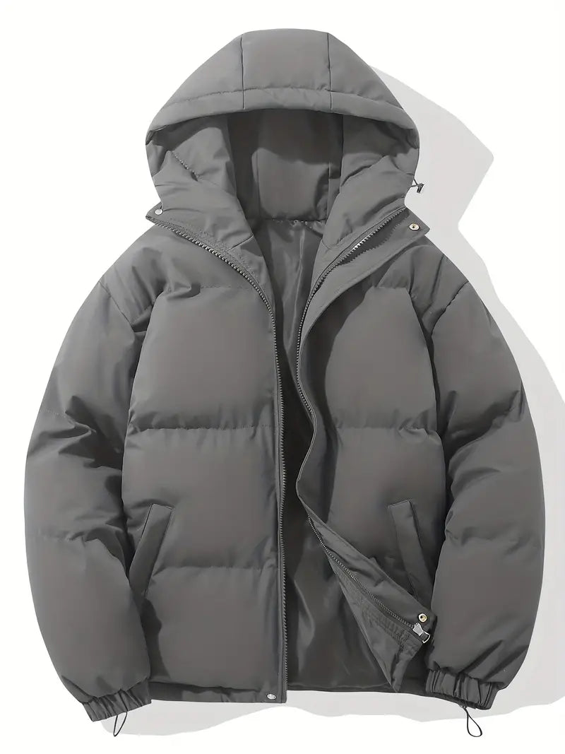 Sigrid - Gefütterte Winterjacke mit Kapuze