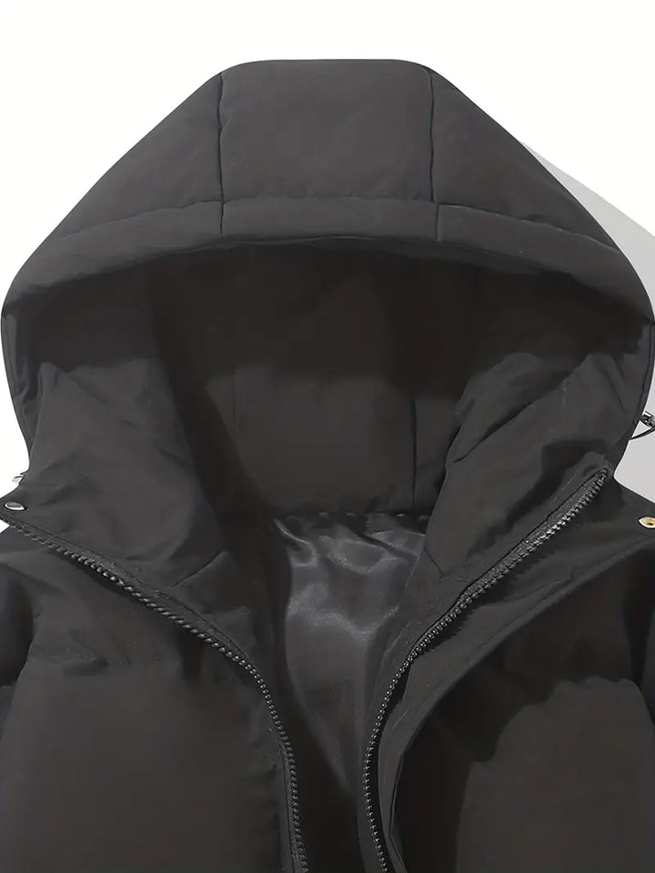 Sigrid - Gefütterte Winterjacke mit Kapuze
